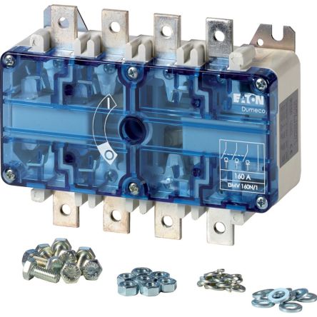 Eaton Fuse Switch Disconnector, 3 Pole, 160A Max Current, 160A Fuse Current [1814177 DMV-160N/1]; 132-507