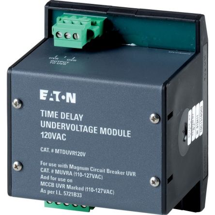 Eaton IZMX/INX Series Time Delay Relay, 110 → 127V [184165 IZMX-UVR-TD-120AC-1]; 132-620