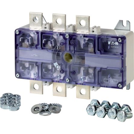 Eaton Fuse Switch Disconnector, 3 Pole, 160A Max Current, 160A Fuse Current [1814186 DMVS-160N/3]; 133-023