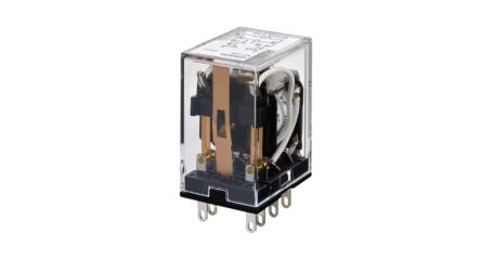 Omron Surface Mount Power Relay, 24V dc Coil, 5A Switching Current, DPDT [MY2K-02 DC24]; 133-095