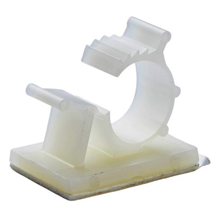 Essentra Cable Clamp, Adjustable Qucik Clamp, 31.8mm x 19.1 mm, Natural Nylon, Pk-100 [AKKL-4756A4-RT]; 133-111