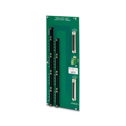 Phoenix Contact FLX-D37F/32CH/DI/TDC3K Series 37-Contact Female Interface Module, D-sub Connector, Panel Mount, 500mA [2908889]; 133-632