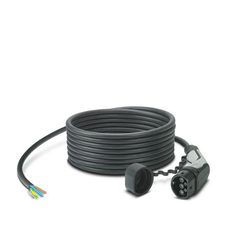 Phoenix Contact 32 A Mode 3, Type 2, EV Charging Cable 8m [1053099]; 133-739