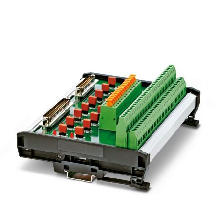 Phoenix Contact VARIOFACE Series 16-Contact Female Interface Module, D-sub Connector, DIN Rail Mount, 500mA [2905197]; 133-880
