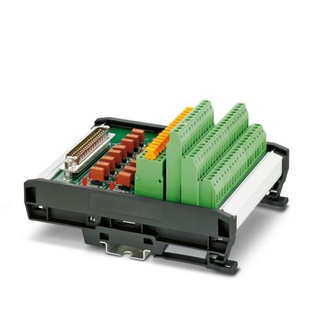 Phoenix Contact VARIOFACE Series 16-Contact Female Interface Module, D-sub Connector, DIN Rail Mount, 500mA [2905134]; 133-883