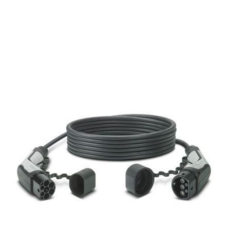 Phoenix Contact 20 A Mode 3, Type 2, EV Charging Cable 6m [1628041]; 133-982