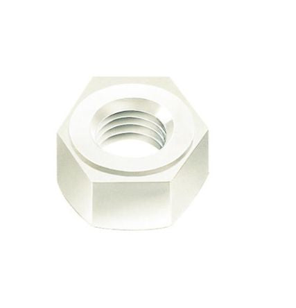 Essentra Nylon Hex Nut, M6 [0030040000VR]; 134-925
