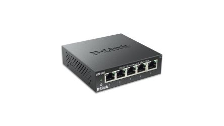 D-Link 5-Port Fast Ethernet Switch, Unmanaged 5 Port Ethernet Switch, EU [DES-105/E]; 135-310