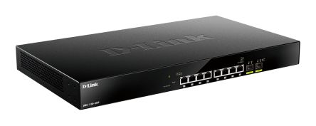 D-Link 10-Port Multi-Gigabit PoE Smart Managed Switch, Smart 10 Port Managed Switch With PoE EU [DMS-1100-10TP/E]; 135-328