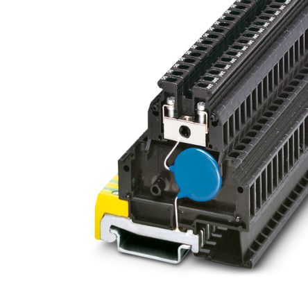 Phoenix Contact 2798792 TT-SLKK Series Black, 4mm², 1-Level, Screw Termination [2798792]; 135-552