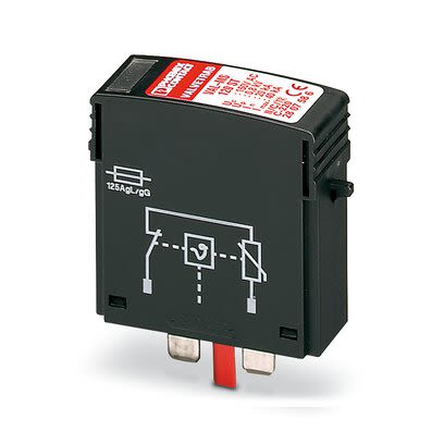 Phoenix Contact, VAL Surge Protection Plug 385 V AC Maximum Voltage Rating 40kA Maximum Surge Current [2910336]; 135-584