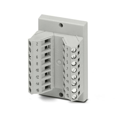 Phoenix Contact VARIOFACE Series 16-Contact Female Interface Module, FLK Connector, Rear Mount, 16A [2280239]; 135-624