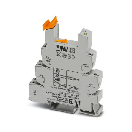 Phoenix Contact 1 Pin 24V dc DIN Rail Relay Base [2967837]; 135-675