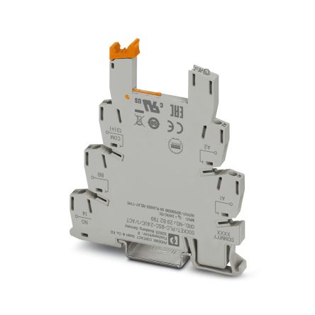 Phoenix Contact 1 Pin 24V ac/dc DIN Rail Relay Base [2982799]; 135-677