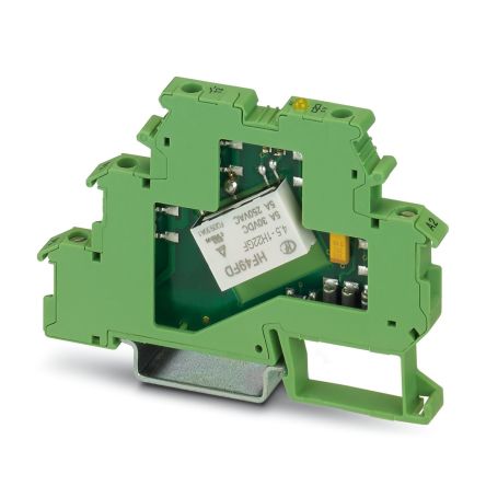 Phoenix Contact DEK Series Relay Module, DIN Rail Mount, 5V Coil, SPST, 3A Load [2941183]; 135-685