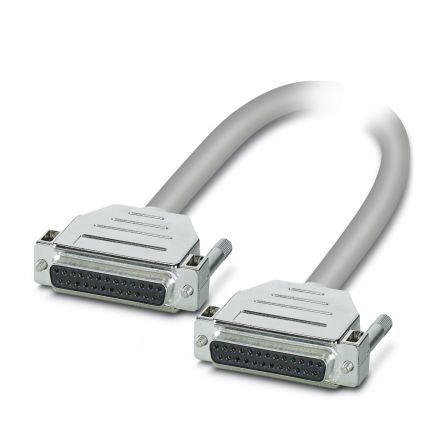 Phoenix Contact D-Sub D-Sub Cable, 1m PVC [2305473]; 135-792