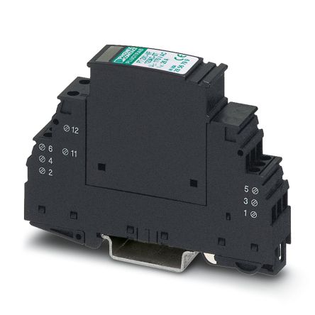 Phoenix Contact Surge Protector, DIN Rail Mount [2859327]; 135-804