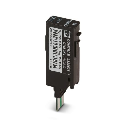 Phoenix Contact, CTM Surge Protection Plug 110 VDC Maximum Voltage Rating [2838526]; 135-813