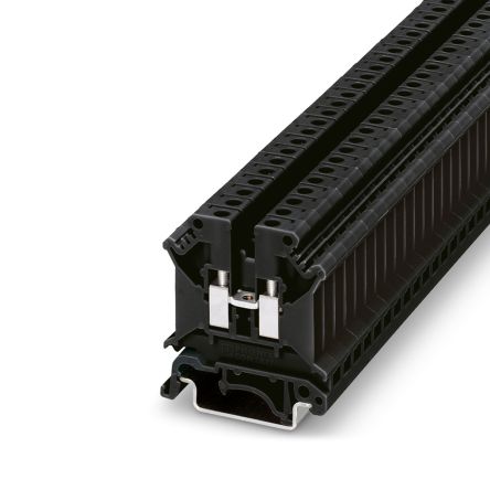Phoenix Contact 711344 UK 5 N BK Series Black, 4mm², 1-Level, Screw Termination [711344]; 135-937