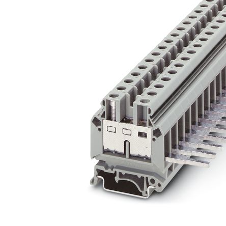 Phoenix Contact 701008 UKRKN-A Series Grey, 0.6 → 16mm², 1-Level, Plug In Termination [701008]; 135-938