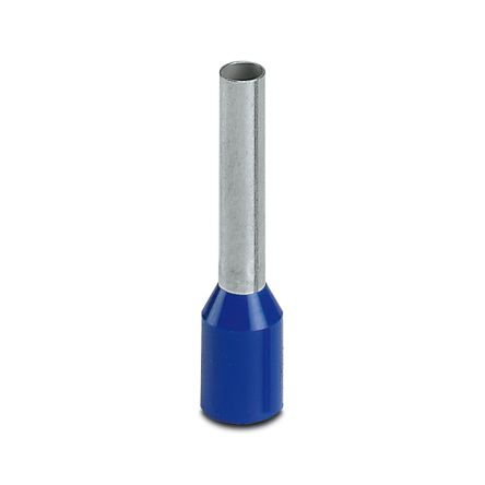 Phoenix Contact, AI Insulated Ferrule, 18mm Pin Length, 2.3mm Pin Diameter, Blue [1200309]; 135-942