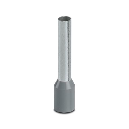 Phoenix Contact, AI Insulated Ferrule, 23mm Pin Length, 2.8mm Pin Diameter, Grey [1200264]; 135-943