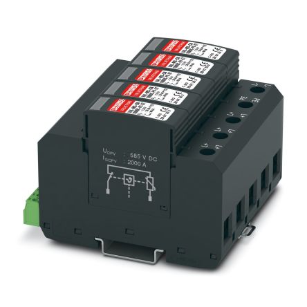 Phoenix Contact Surge Protector, DIN Rail Mount [2907820]; 135-963