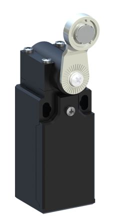 RS PRO Roller Lever Limit Switch, 1NO/1NC, IP65, Thermoplastic Housing, 400V ac Max, 10A Max [0]; 136-228