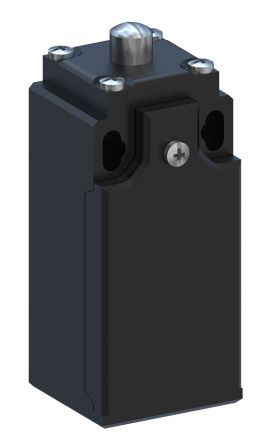 RS PRO Plunger Limit Switch, 1NO/1NC, IP67, Thermoplastic Housing, 400V ac Max, 10A Max [0]; 136-230