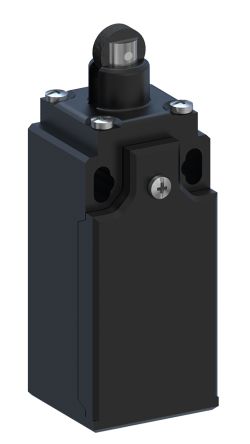 RS PRO Roller Plunger Limit Switch, 1NO/1NC, IP67, Thermoplastic Housing, 400V ac Max, 10A Max [0]; 136-232