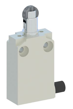 RS PRO Roller Plunger Limit Switch, 1NO/1NC, IP67, Zamak Zinc Alloy Housing, 240V ac Max, 4A Max [0]; 136-248