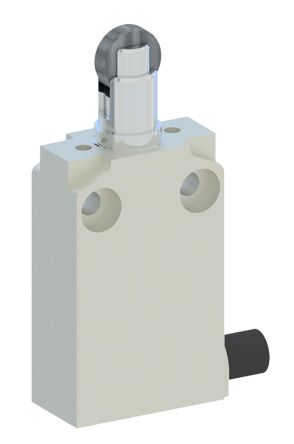 RS PRO Roller Plunger Limit Switch, 2NO+2NC, IP67, Zamak Zinc Alloy Housing, 240V ac Max, 4A Max [0]; 136-249