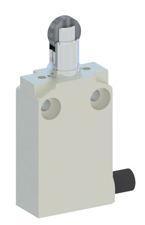 RS PRO Roller Plunger Limit Switch, 2NO+2NC, IP67, Zamak Zinc Alloy Housing, 240V ac Max, 4A Max [0]; 136-251