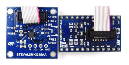 STMicroelectronics 3D accelerometer and 3D gyroscope sensor industrial kit Accelerometer Sensor, Gyroscope Sensor [STEVAL-MKI245KA]; 136-270