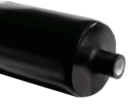 RS PRO Adhesive Lined Halogen Free Heat Shrink Tubing, Black 75mm Sleeve Dia. x 100cm Length 3:1 Ratio [0]; 137-453