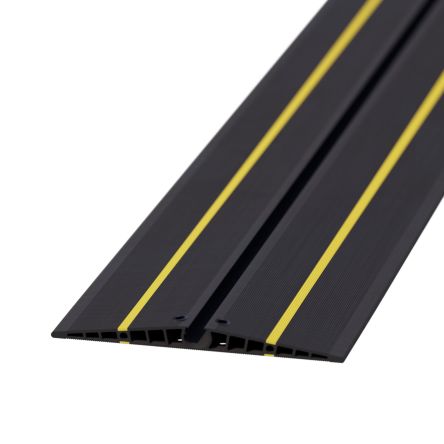 RS PRO 2m Black/Yellow EV Cable Cover, 18mm Inside dia. [0]; 137-624
