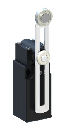 RS PRO Roller Lever Limit Switch, 1NO/1NC, IP65, Thermoplastic Housing, 400V ac Max, 10A Max [0]; 137-804