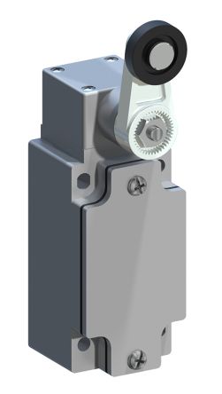 RS PRO Roller Lever Limit Switch, 1NO/1NC, IP66, Aluminium Housing, 400V ac Max, 10A Max [0]; 137-807