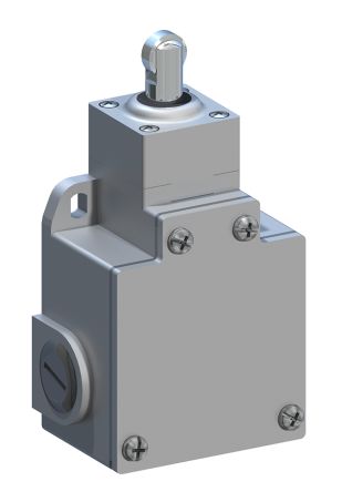 RS PRO Roller Plunger Limit Switch, 1NO/1NC, IP66, Aluminium Housing, 400V ac Max, 10A Max [0]; 137-811