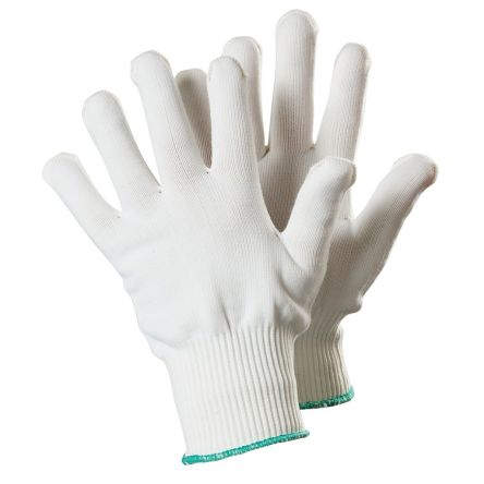 Tegera TEGERA White Cotton, Nylon Dry Environment Work Gloves, Size 9 [310A-9]; 139-333