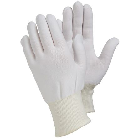 Tegera TEGERA White Nylon Dry Environment Work Gloves, Size 8 [311-8]; 139-356