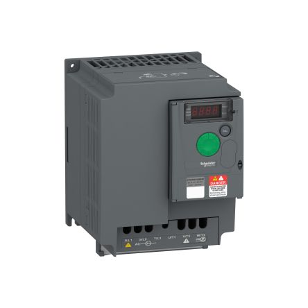 Schneider Electric Inverter Drive, 162.4 W, 3 Phase, 380 → 460 V, 2 A, ATV Series [ATV310HU55N4E]; 140-019