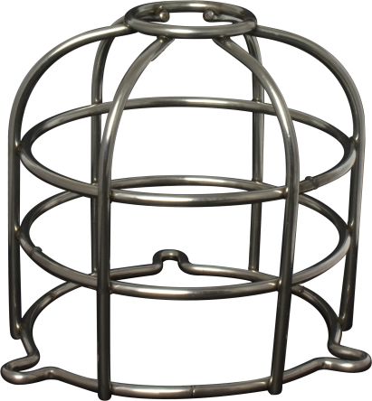 RS PRO Grey Bulb Cage [0]; 142-121