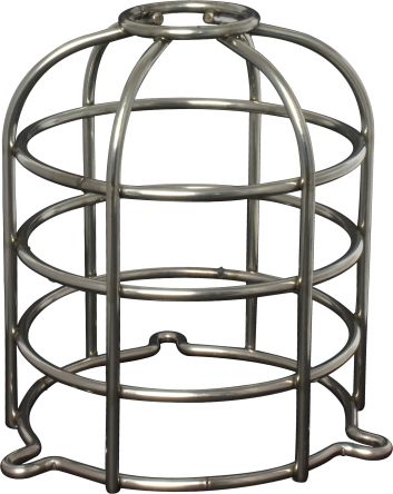 RS PRO Grey Bulb Cage [0]; 142-124
