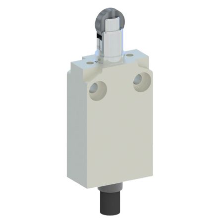 RS PRO Roller Plunger Limit Switch, 2NO+2NC, IP67, Zamak Zinc Alloy Housing, 240V ac Max, 4A Max [0]; 142-137