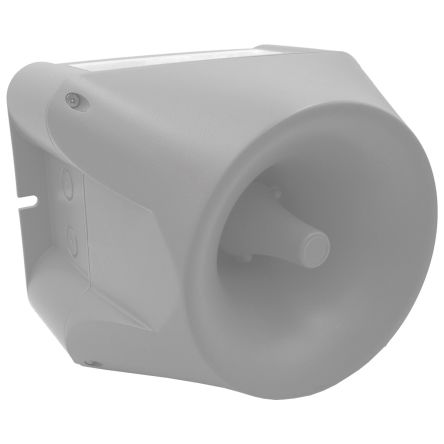 RS PRO Sounder Beacon VAD, 12 → 24 V dc, IP66, IP69K, Screw Mount, 120dB at 1 Metre [0]; 142-178