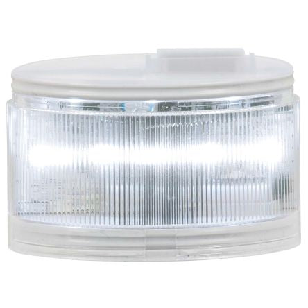 RS PRO Clear Multiple Effect LED Beacon, IP65, IP66 [0]; 142-180