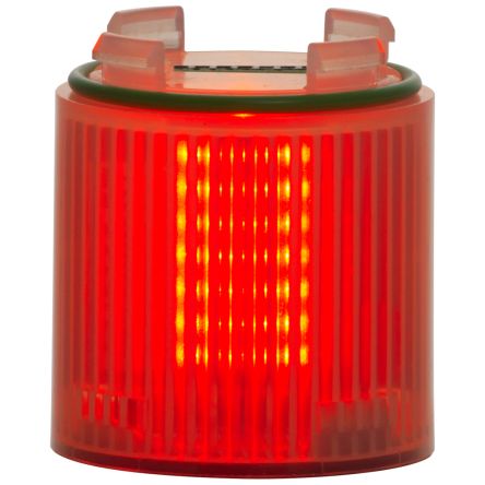 RS PRO Red Steady Effect LED Beacon, 24 V ac/dc, IP65 [0]; 142-182