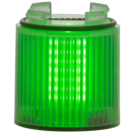 RS PRO Green Steady Effect LED Beacon, 24 V ac/dc, IP65 [0]; 142-183