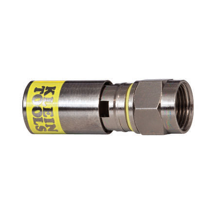 Klein Tools Universal Series, Jack Cable Mount F Connector, Straight Body [VDV812-606]; 142-778